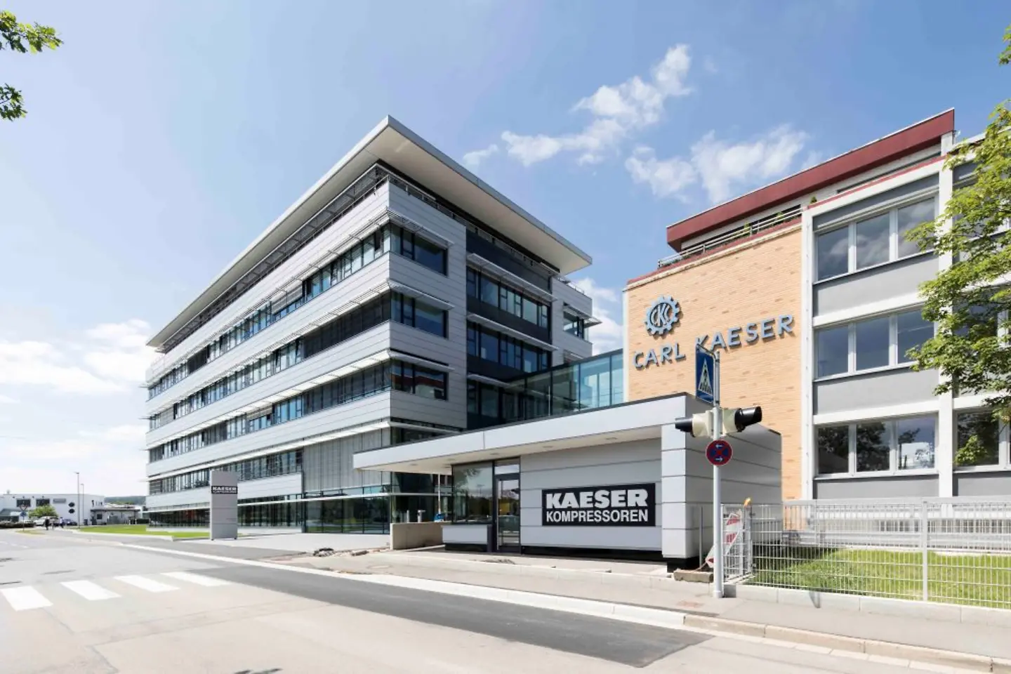 Edificio de la sede central de Kaeser Kompressoren