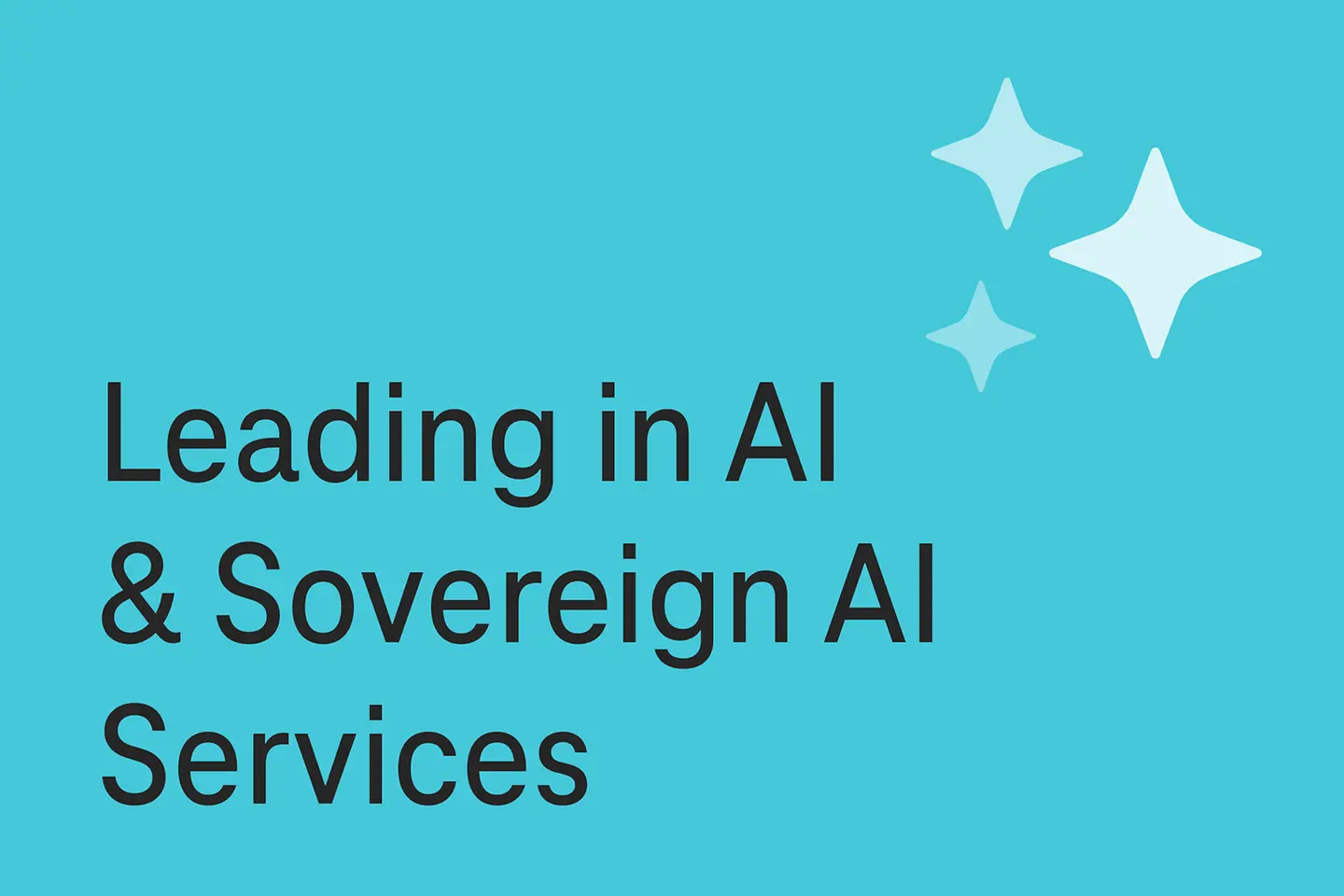 AI and Sovereign AI Services