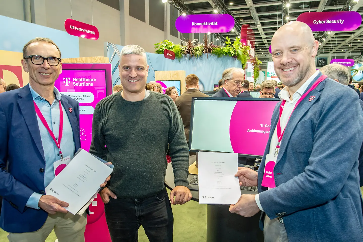 DENS and TI-Connect from T-Systems at DMEA 2026